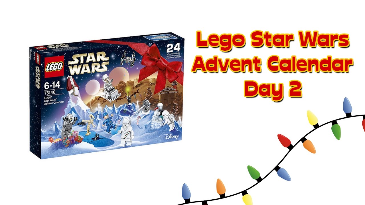Lego Star Wars Advent Calendar 2016 - Day 2