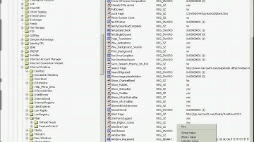 Windows XP registry tweak how to change your Internet Title Bar