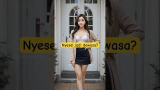 Fakta hidup kalau jadi dewasa itu capek?