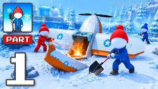 Snow Rush - Gameplay Walkthrough Part 1 - Arctic Speed Quest (iOS, Android) screenshot 3