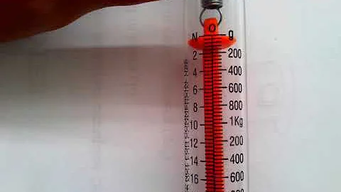 spring scale mass weight