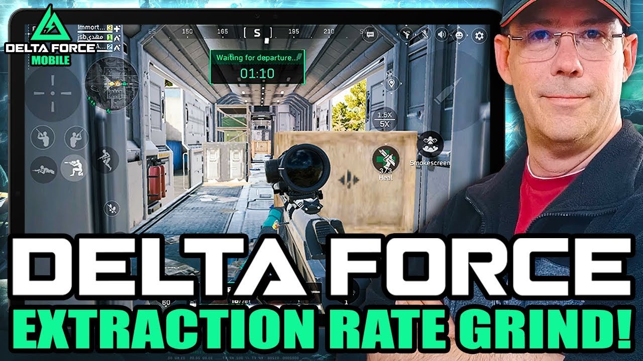 🔴 Extracting with Shepherd and new Settings in Delta Force Mobile!