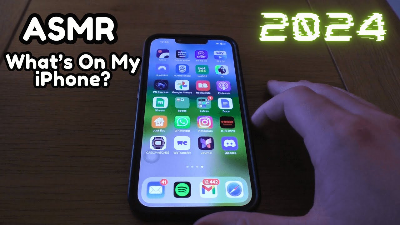 ASMR | What's On My iPhone