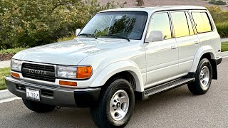 1994 Toyota Land Cruiser FZJ80 106k Original miles