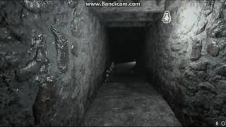 How to bypass resident evil 7 crash after go down the ladder and get into the water
