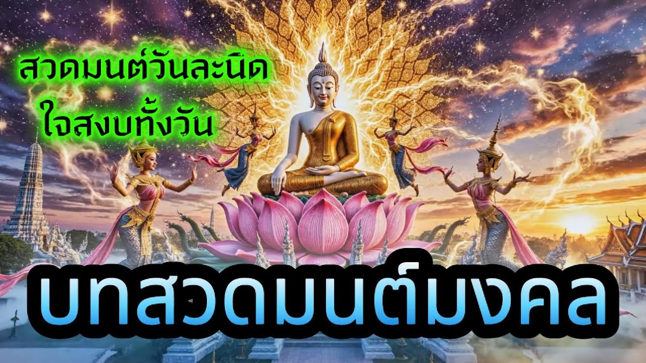 🔴 เทวดาชอบเสียงสวดมนต์ คนฟังใจสงบ เมตตาหนุน โชควิ่งเข้า #สวดมนต์พลิกชีวิต
