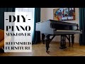 Refinishing a 100 y/o PIANO | DIY | Americana decor chalk paint | Serene Thoughts & SERRO DIY`s