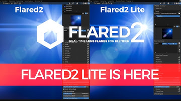 Flared2 Lite – A Streamlined Lens Flare Generator for Blender