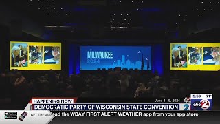 Wisconsin Democrats gather in Milwaukee for their state convention