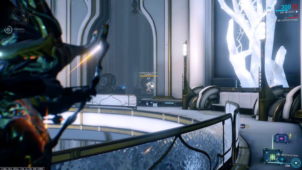 Warframe Ivara Gameplay - T2 Exterminate