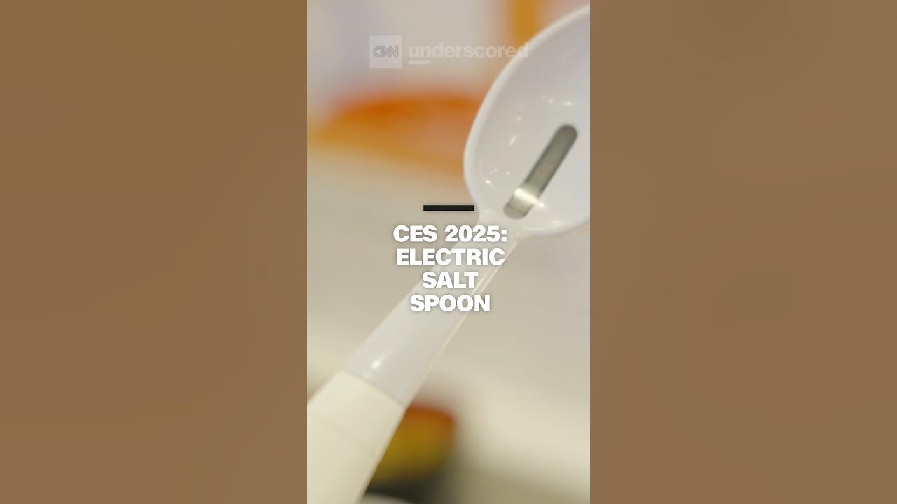 CES 2025: This wild electric spoon can make your bland food taste saltier
