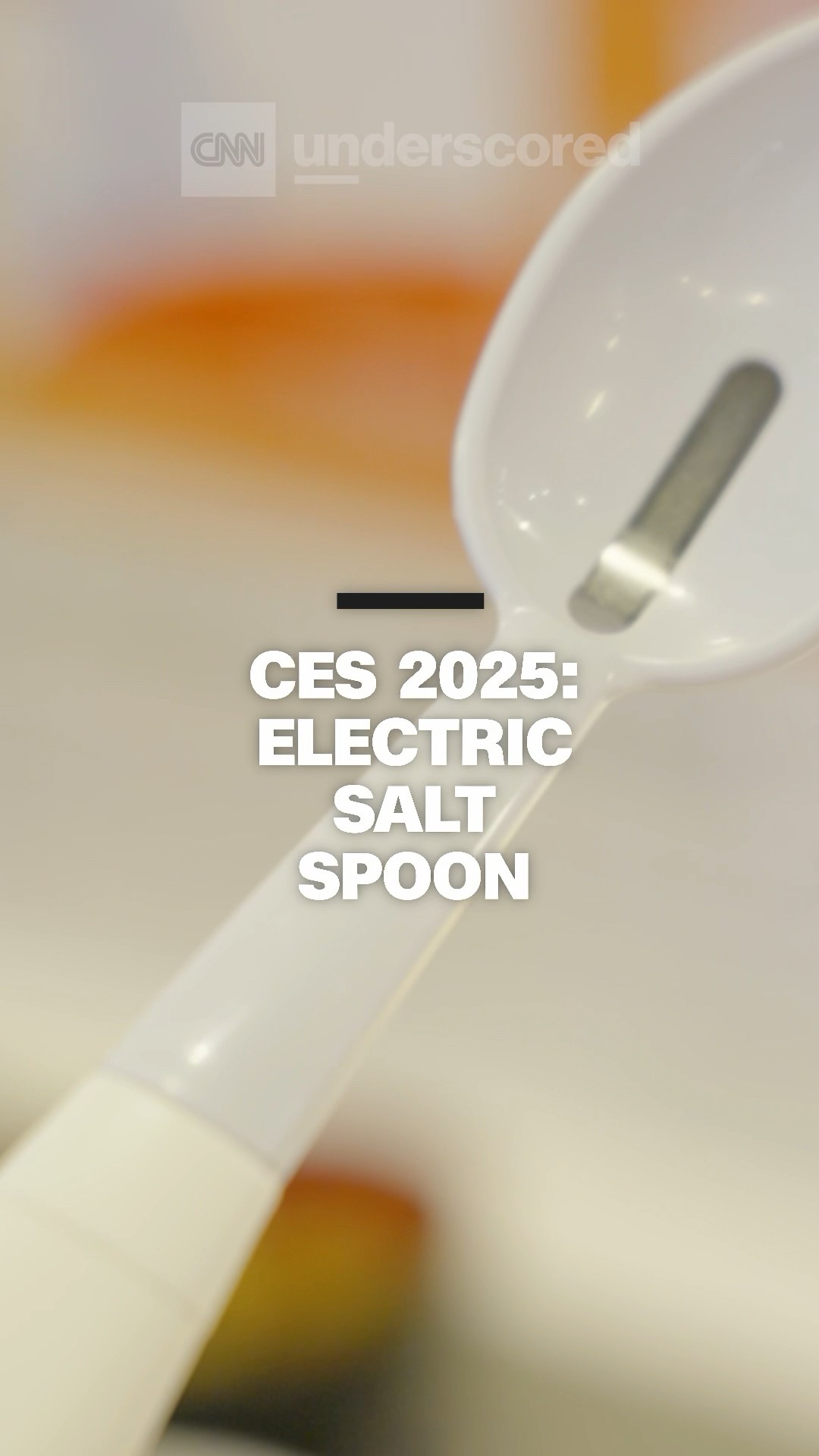 CES 2025: This wild electric spoon can make your bland food taste saltier