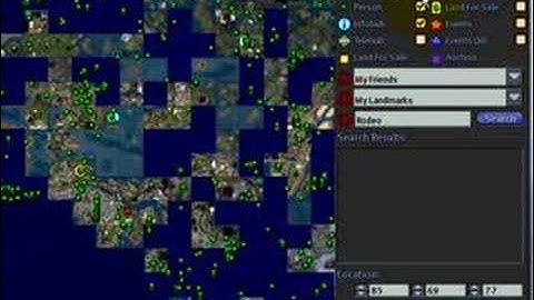 World Map - Second Life Video TuTORial QUICKTIP