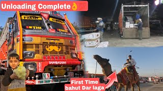 Unloading Ho Gaye Shenshah ki || Enjoy Lucknow Mela || Trucking life || SeThi Xpress