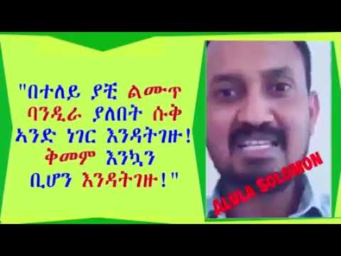 አሉላ ሰለሞን በወንጀል ሊያስጠይቀው የሚችል በኢትዮጵያና በኢትዮጵያውያን ላይ የተናገረው የጥላቻ ንግግር ትርጉም በአማርኛ