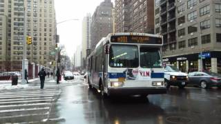 NYC Bus: East Village bound Orion VII 6777 M101 LTD at 14 St/3 Av