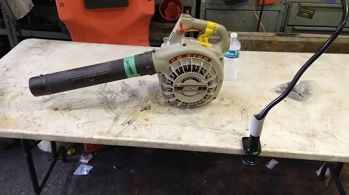 echo power blower pb-2100 carburetor and fuel line repair