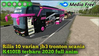 Terbaru || mod bussid jb3 tronton scania k410IB