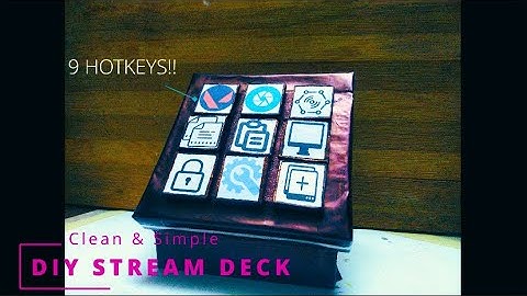 DIY Stream/Hotkey Deck(Using An Arduino!!)