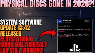 NEW PLAYSTATION 5 SYSTEM SOFTWARE UPDATE 13.42 RELEASED! 