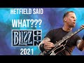 Metallica at blizzcon 2021  simsrecording