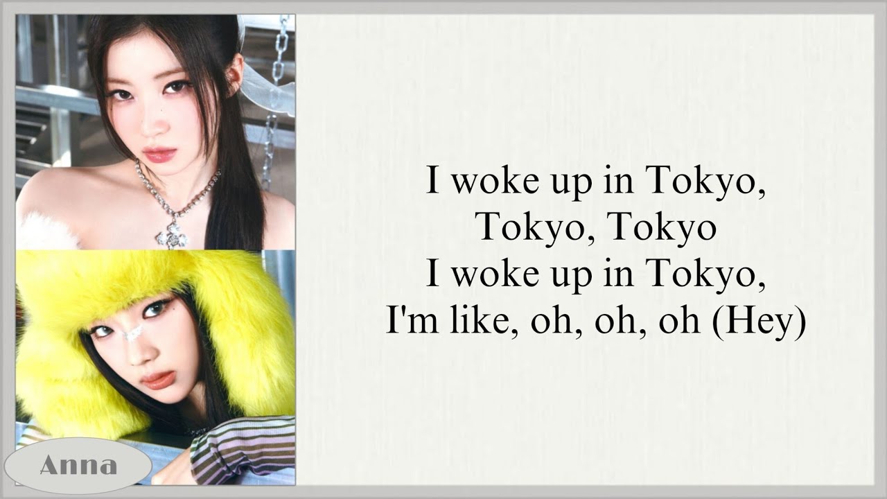 BABYMONSTER (Ruka & Asa) WOKE UP IN TOKYO karaoke with easy lyrics