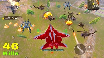 Ultimate Fighter Jet Scenarios😱BGMI payload mode Destruction🔥