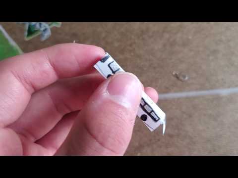 How to make a 1:400 scale Paper Bus