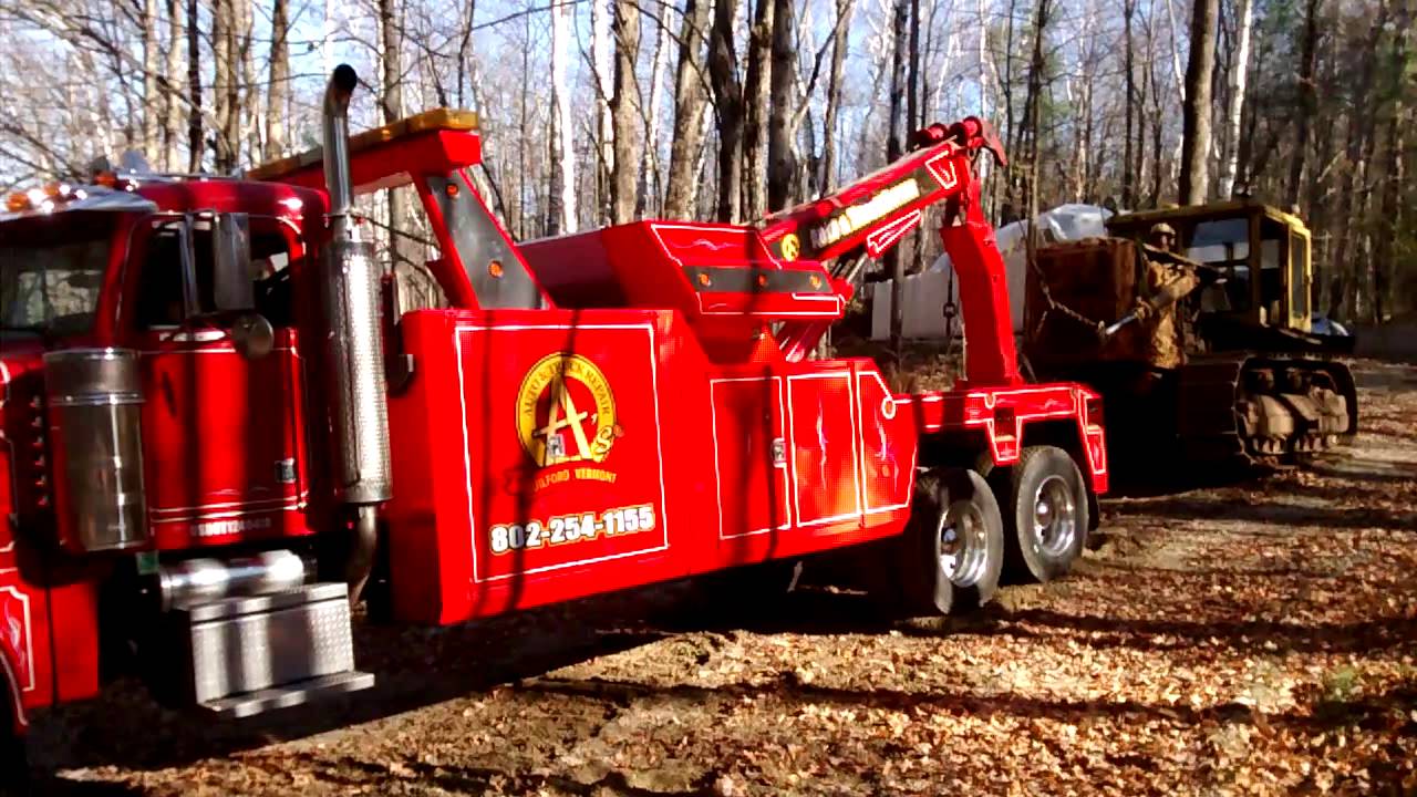 D8 2U series non running, unloading in southern Vt