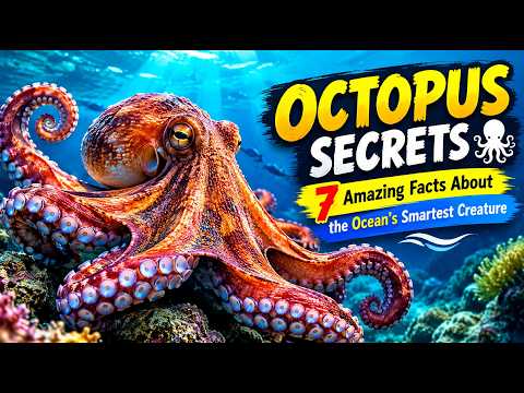 Octopus Secrets 🐙 | 7 Amazing Facts About the Ocean’s Smartest Creature in Urdu