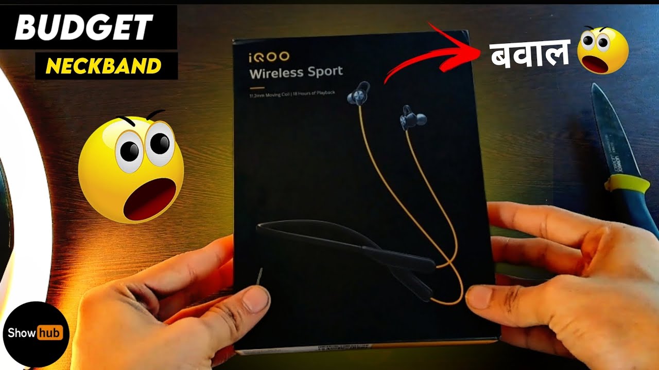 IQOO WIRELESS NECKBAND Unboxing & Review Best Budget Bluetooth
