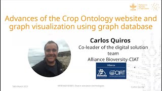 Advances of the Crop Ontology website and graph visualization using graph database