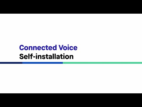 CenturyLink Self Help | Connected Voice Self-Installation