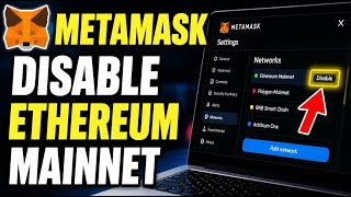 How to disable Ethereum Mainnet in MetaMask - Step By Step