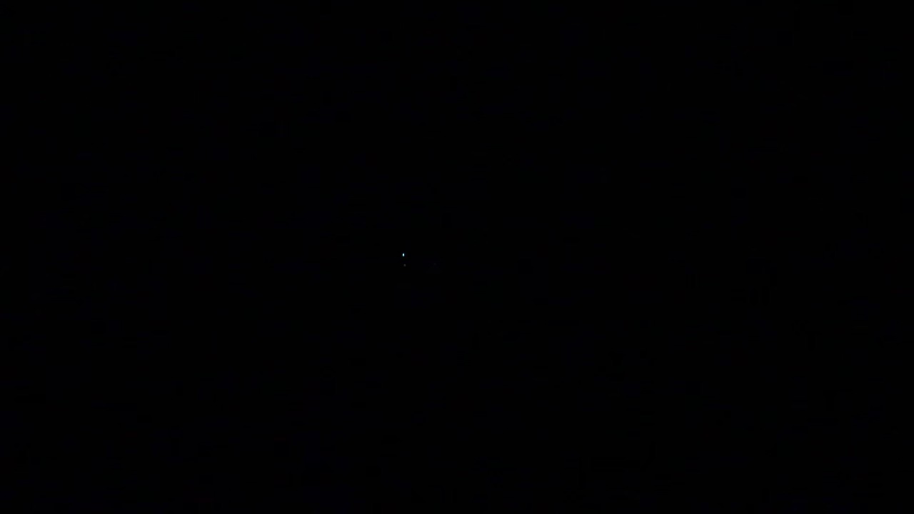 Lockheed C-130 Hercules flying by low from my house in the night