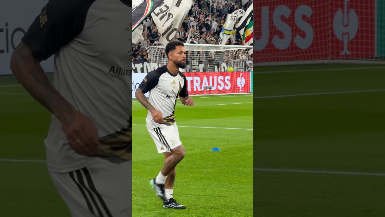 La Juventus calienta antes de medirse al NEC