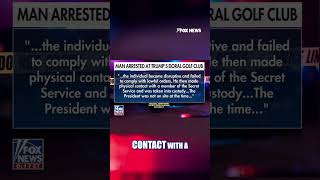 Man ARRESTED at Trump Doral National Golf Club #shorts #us #news #foxnews #Trump