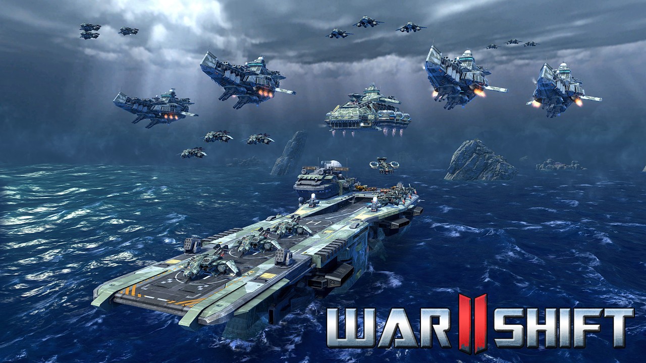 WARSHIFT 2 - Aircraft Carrier RTS Gameplay, 4K