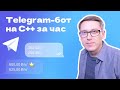Бот для Telegram С НУЛЯ на C++. Полный РАЗБОР
