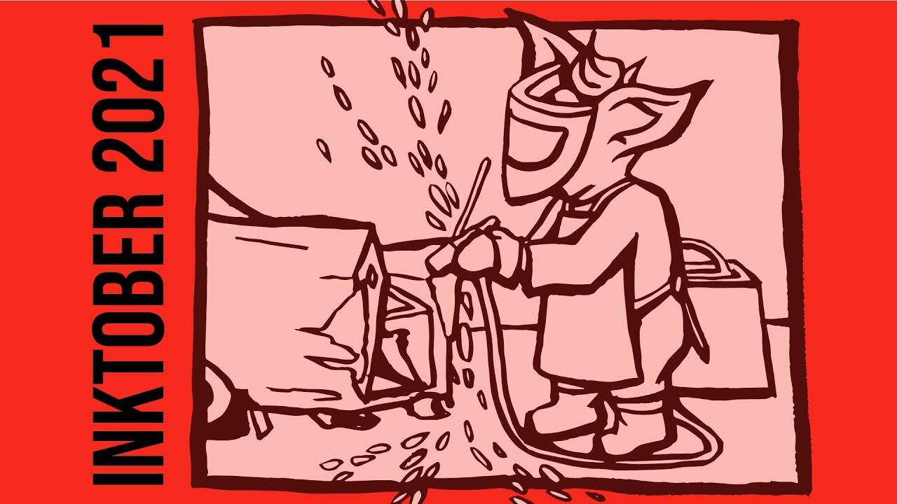 Inktober 2021 - SPARK - October 27th (No Talking)