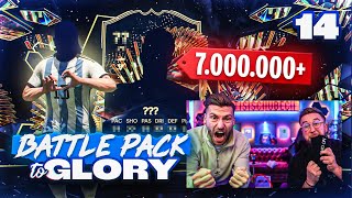 OMG!! 7 MIO Coins LA LIGA TOTS entscheidend BATTLE PACK 2 GLORY Battle #14 😱😱