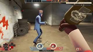 Demoman gameplay in 2fort