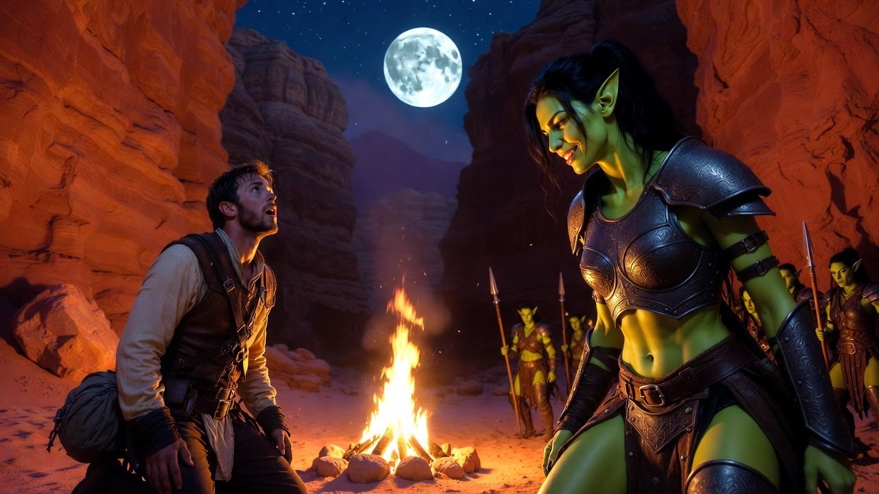 He Was Lighting His Campfire — When Starving Orc Huntresses Surrounded Him at Night