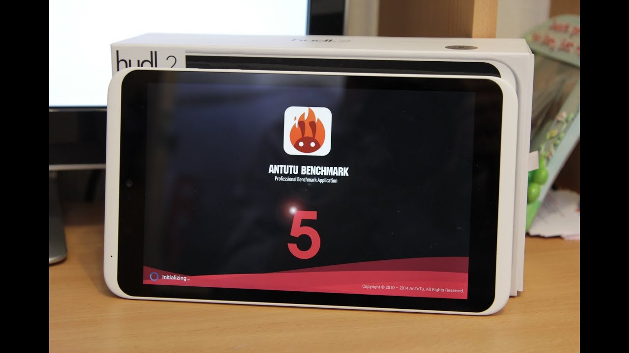 Hudl 2 Tesco 8.3 inch Android Powered Tablet Aututu Benchmark Test
