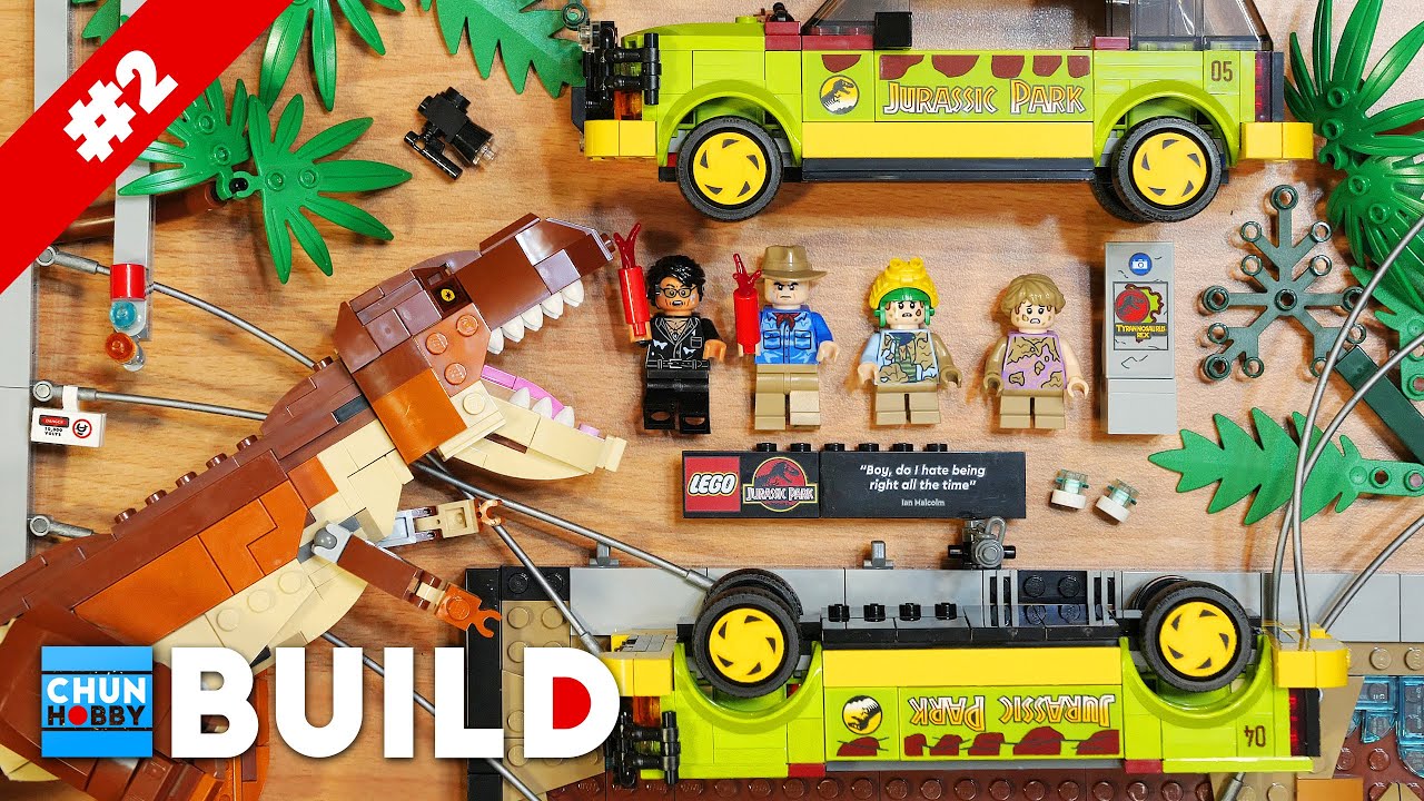 LEGO Speed Build! 76956 T'rex Breakout | LEGO Jurassic World