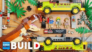 LEGO Speed Build! 76956 T'rex Breakout | LEGO Jurassic World /Jurassic Park 2022 | Beat Build