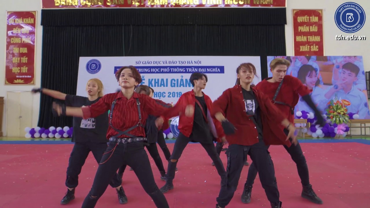 Monster Dance Cover THPT Trần Đại Nghĩa Hà Nội khai... - youtube