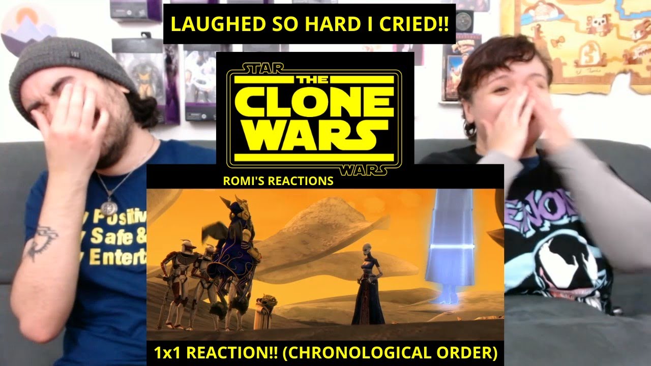 STAR WARS CLONE WARS 1x1 REACTION 