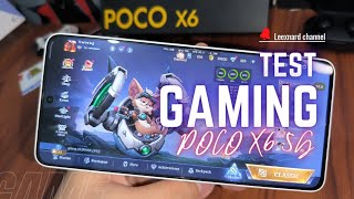 Test Gaming Mobile Legend POCO X6 12/256 Snapdragon 7s gen 2 gimana performance nya??