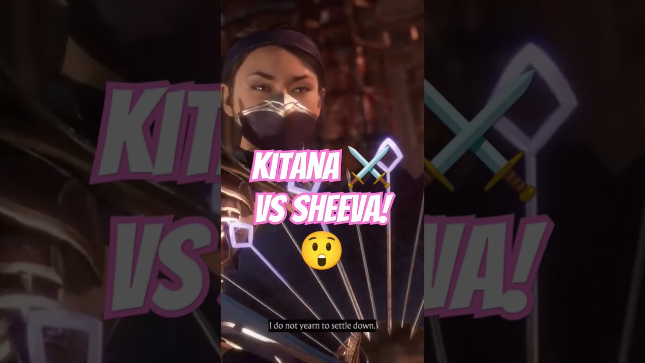 ⚔️Kitana VS Sheeva! 😲💀 MK11 